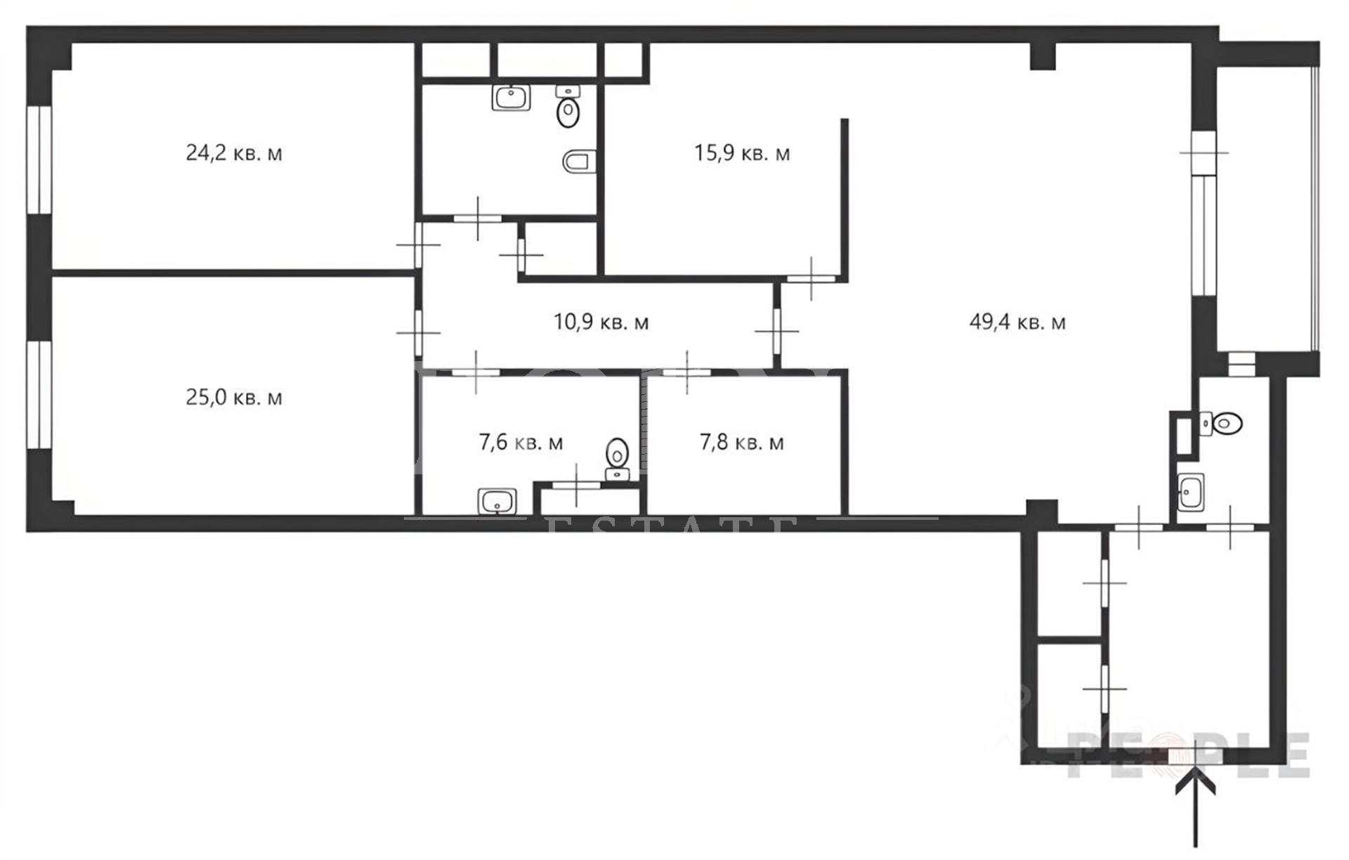 Купить квартиру ID 33201 в жилом комплексе 